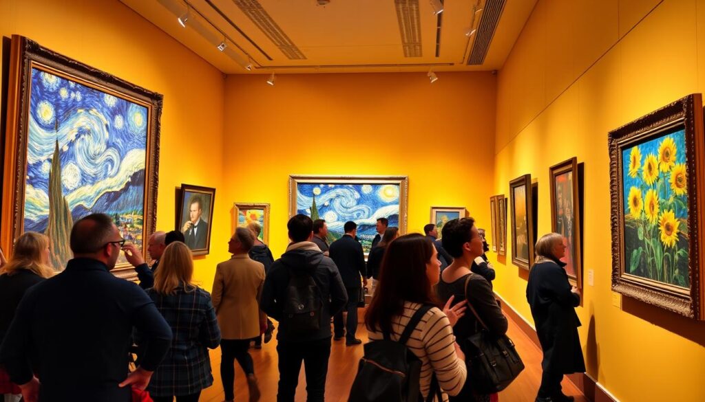 Van Gogh Museum Art Display