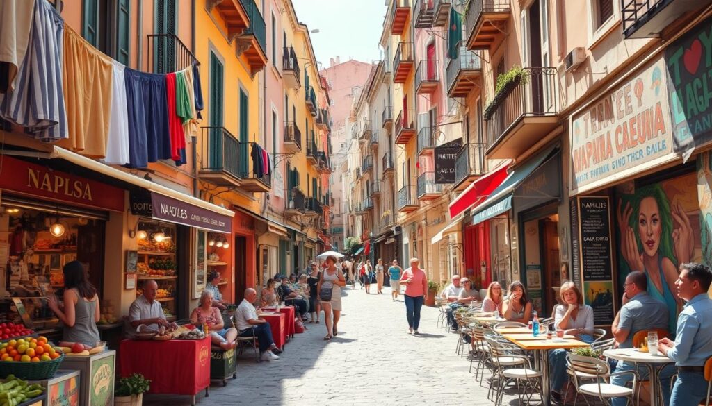 Vibrant Streets of Naples