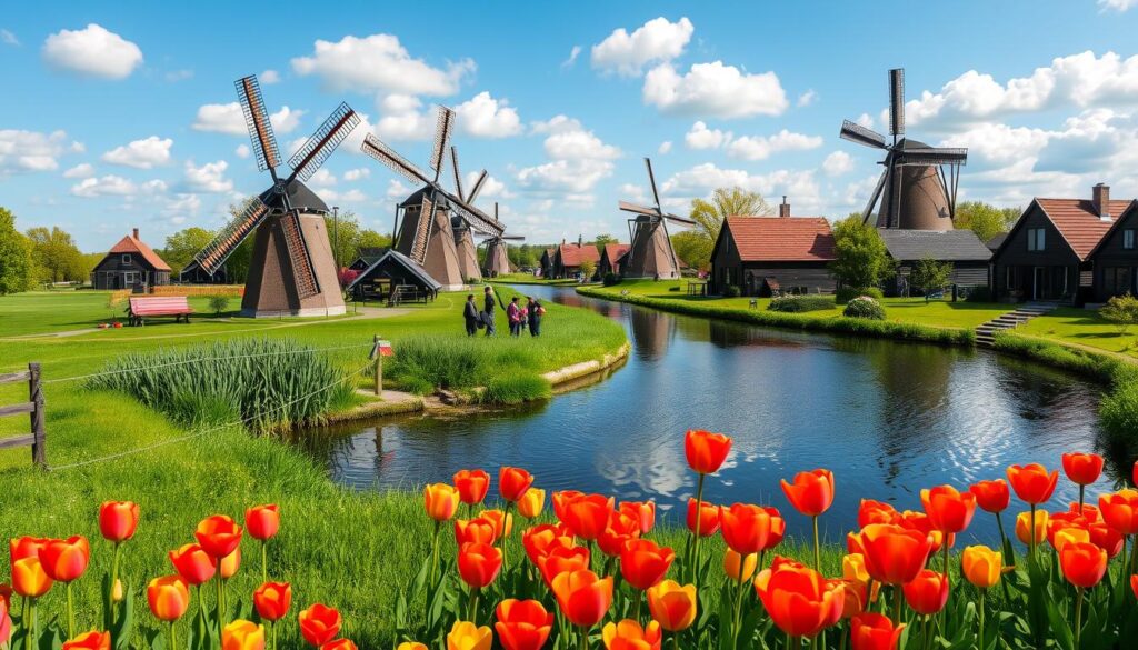 Zaanse Schans Windmills