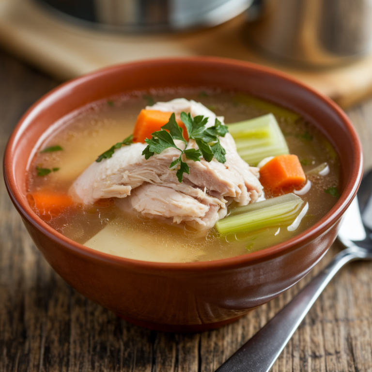Bone Broth Chicken Soup