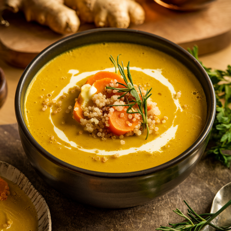 Anti-inflammatory Creamy Golden Soup Recipe