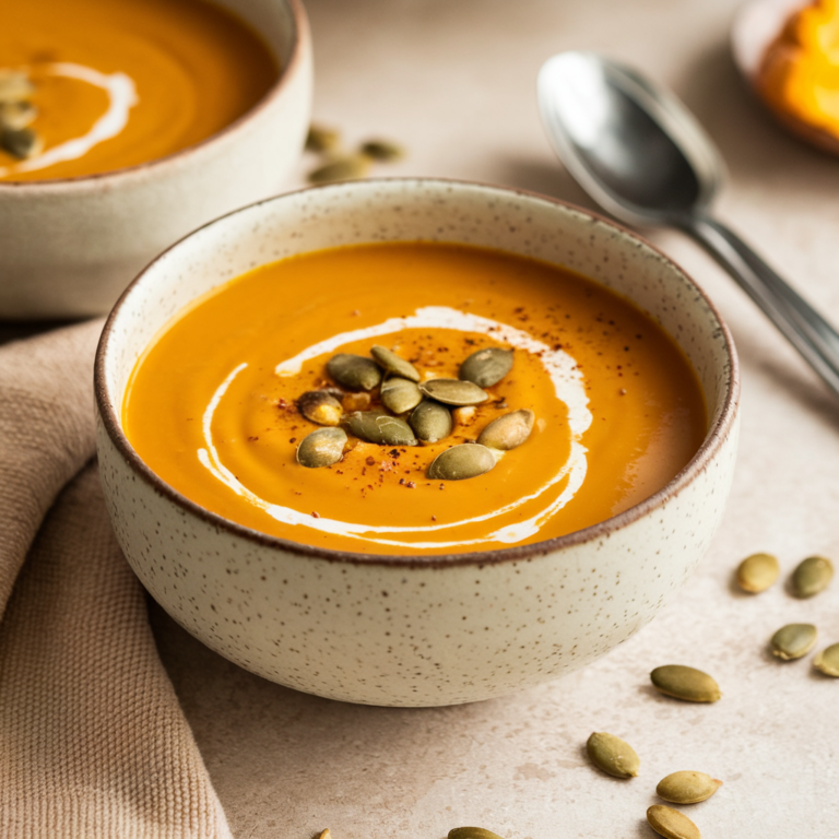 Creamy Vegan Pumpkin Soup