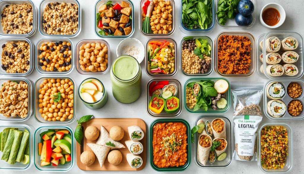 vegetarian high protein meal prep ideas