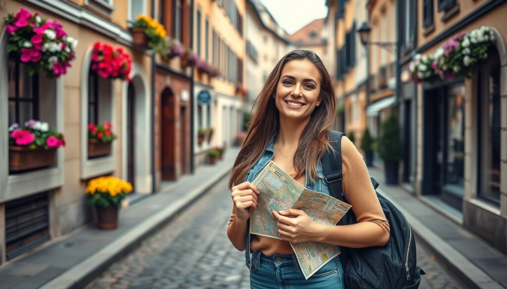 women traveling alone europe