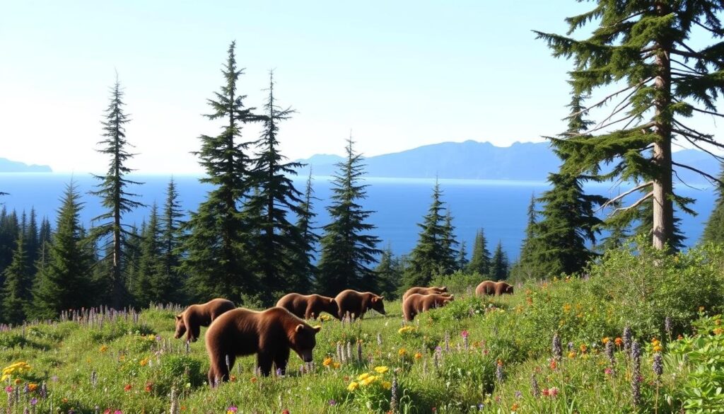 Admiralty Island Brown Bears