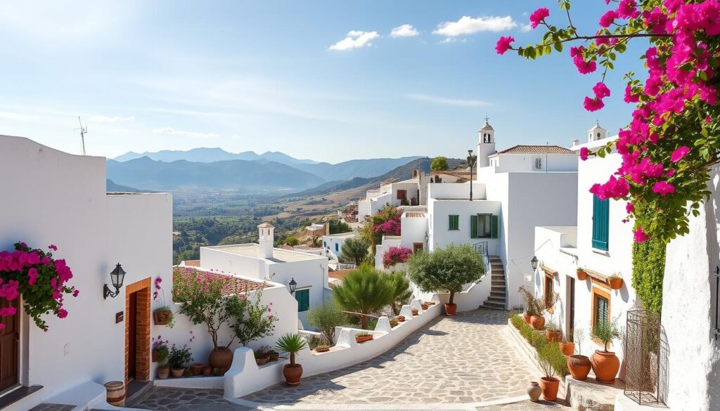 Andalusian white villages