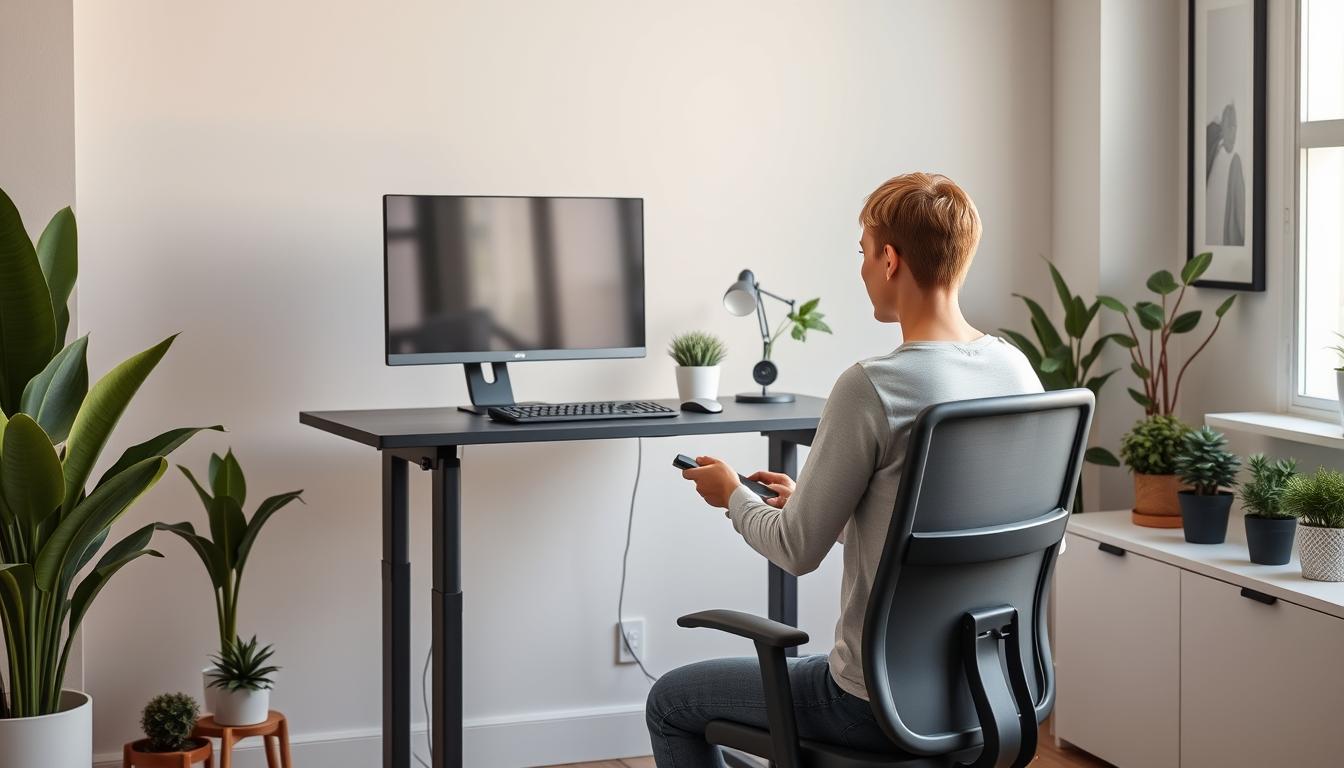 Benefits of Using a Portable Standing Desk for Remote Workers