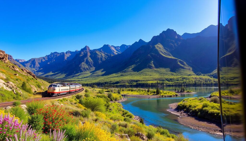 California Zephyr scenic train journey