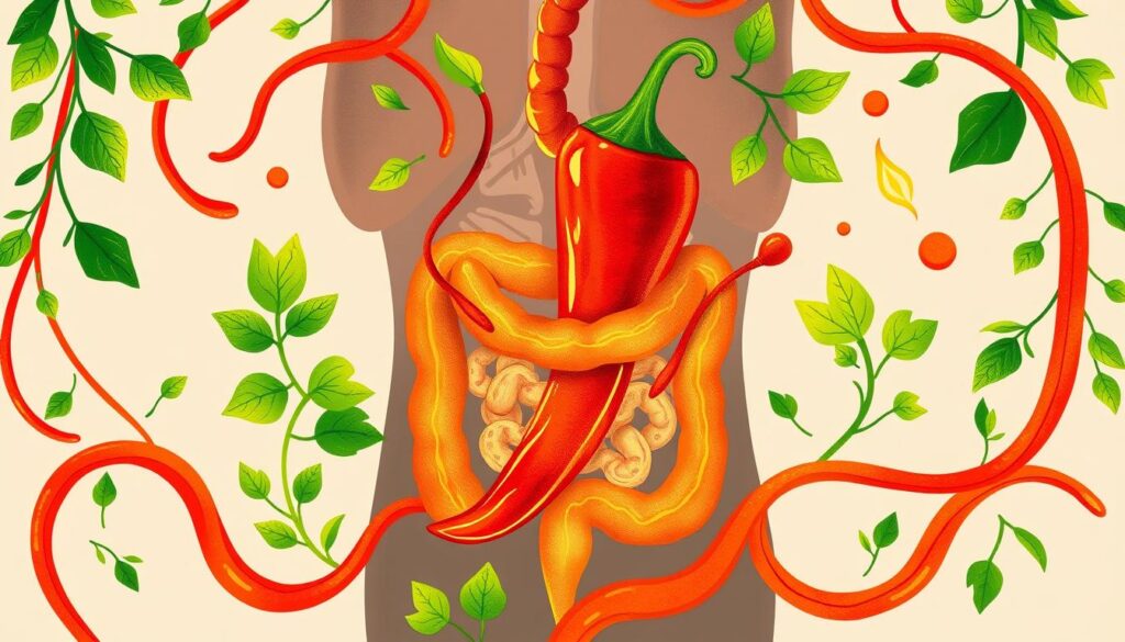 Cayenne pepper digestion