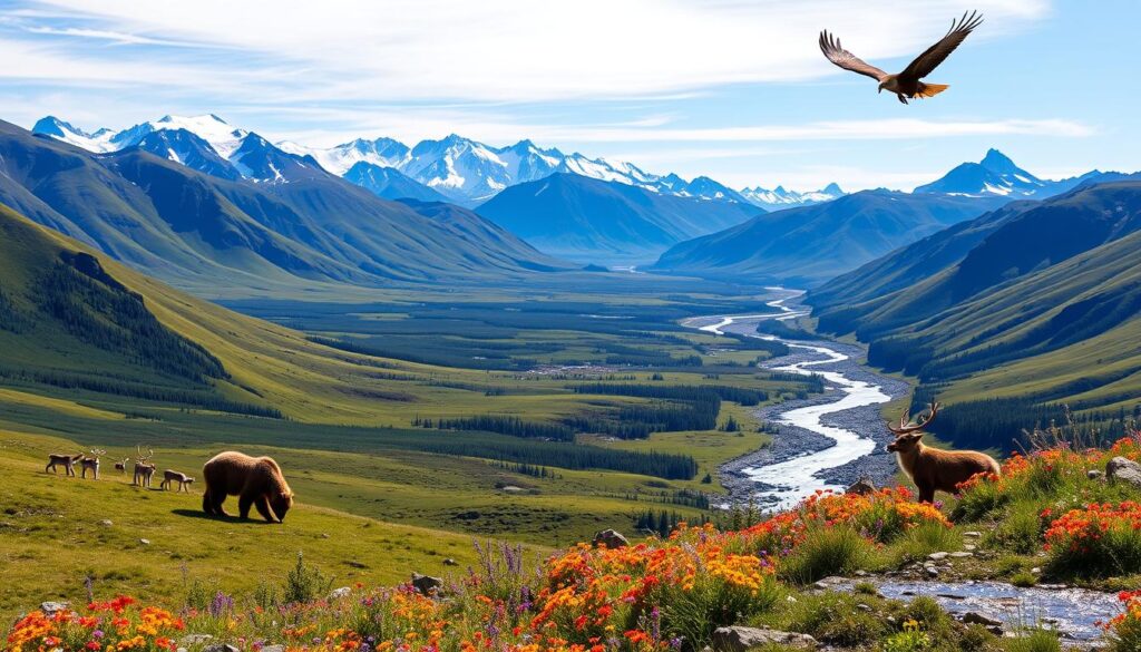 Denali National Park Wildlife Viewing