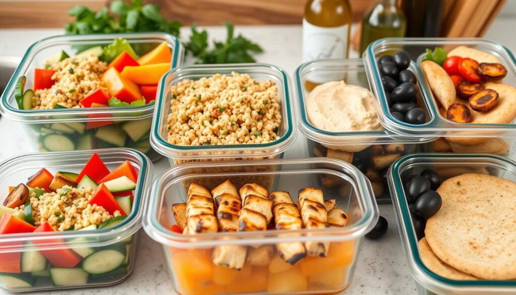 Mediterranean meal prep