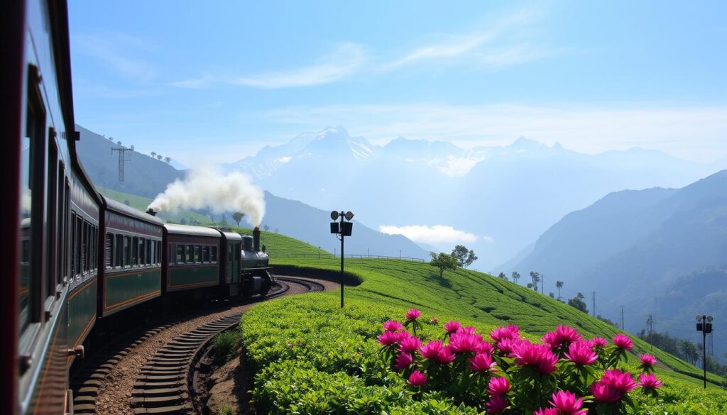 Scenic train journeys in the Darjeeling Himalayan Railway