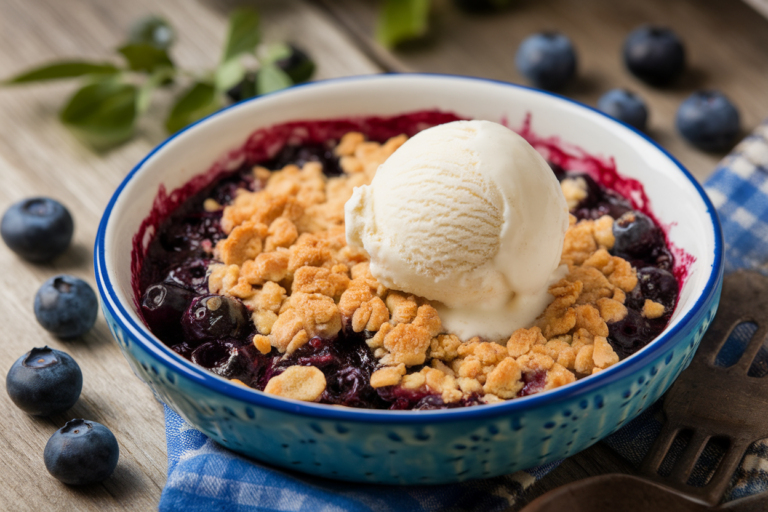Delicious Keto Blueberry Crumble Recipe