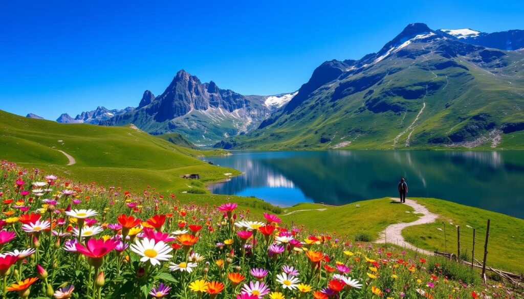 bachalpsee hike in the bernese oberland