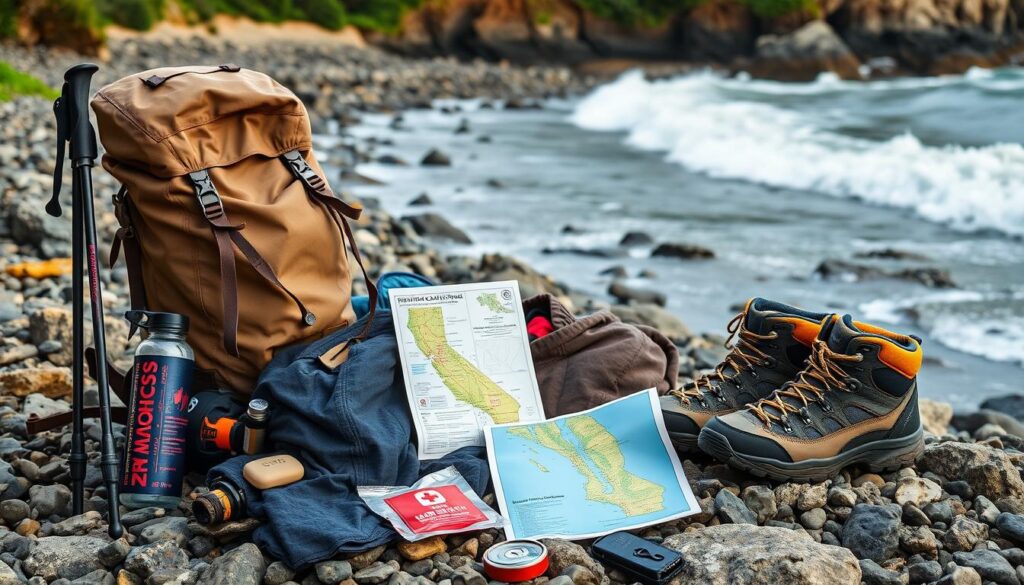 essential gear for northern california coastal hiking