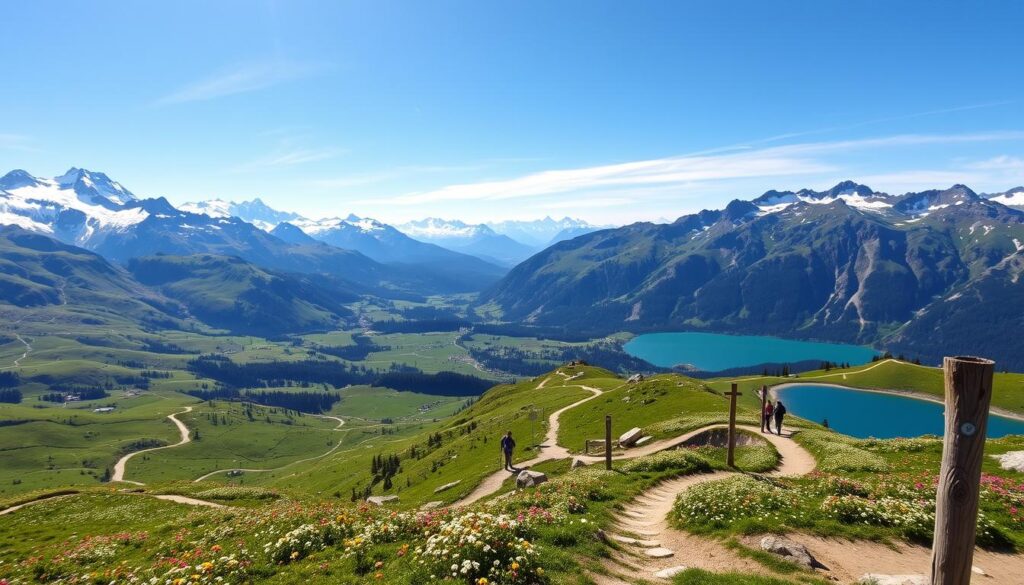 iconic swiss alps hiking trails