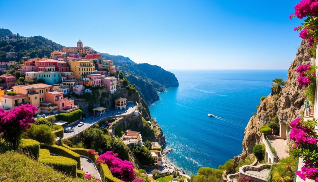 positano amalfi coast italian riviera