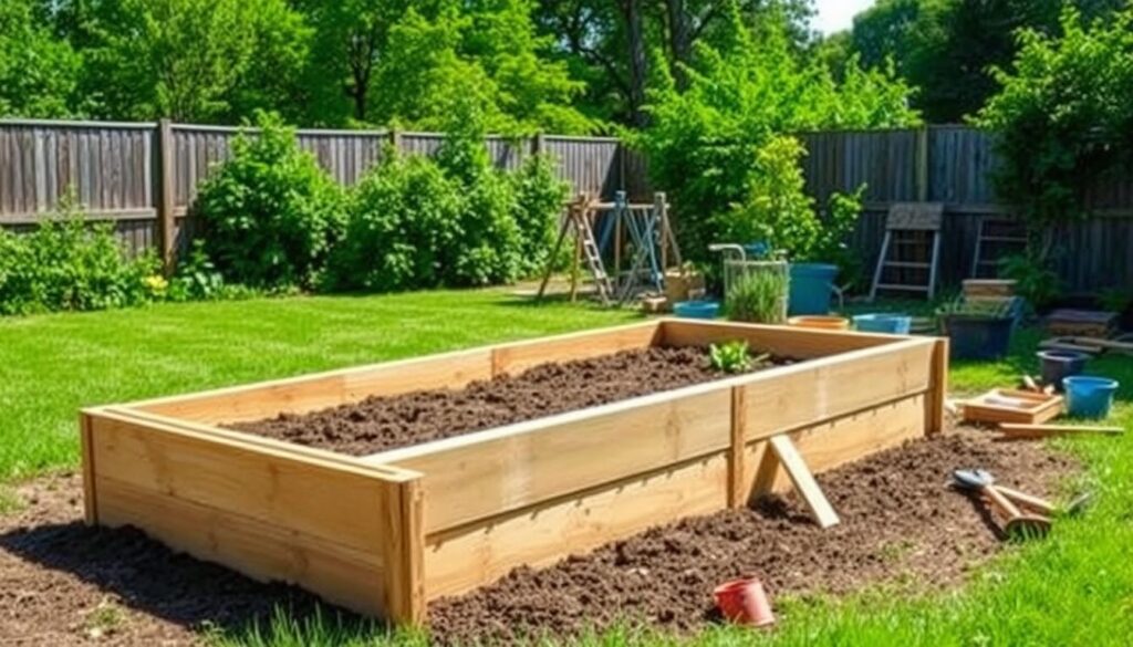 raised bed construction