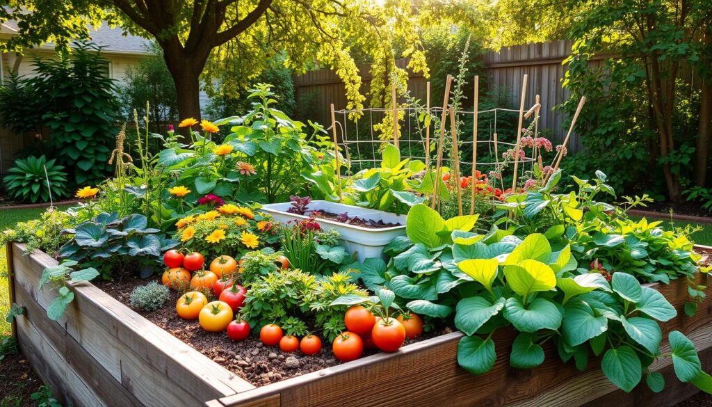 raised garden bed