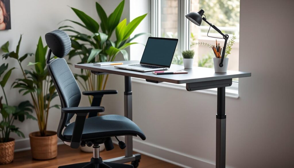 standing desk workstation