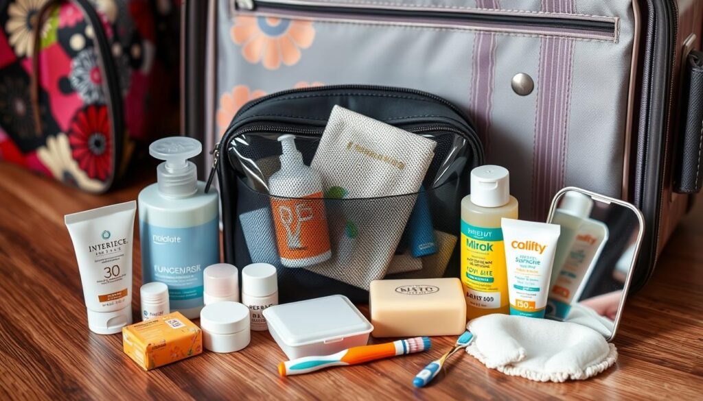 travel toiletries