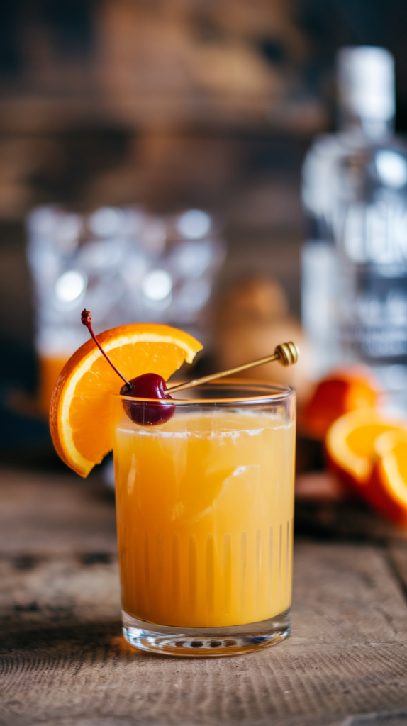 Screwdriver Vodka Cocktail 