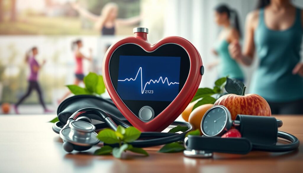 Monitoring heart health risk factors