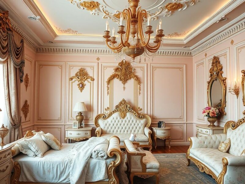 Rococo Bedroom Aesthetic