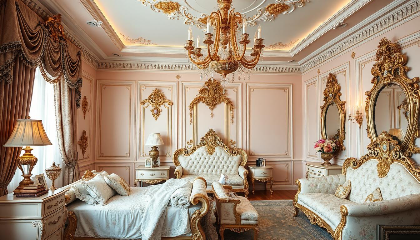 Rococo Bedroom Aesthetic