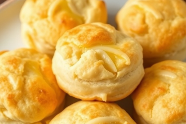Cheesy Almond Flour Cheddar Biscuits: Low-Carb & Gluten-Free