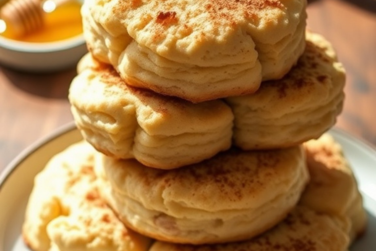 Fluffy Coconut Flour Cinnamon Biscuits: Low-Carb & Delicious