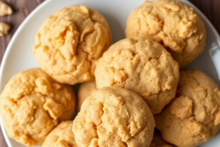 Low-Carb Peanut Butter Keto Biscuits
