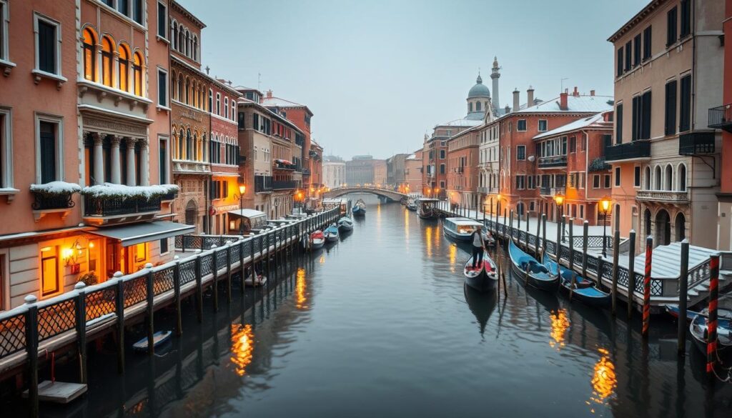 Venice accommodation in winter