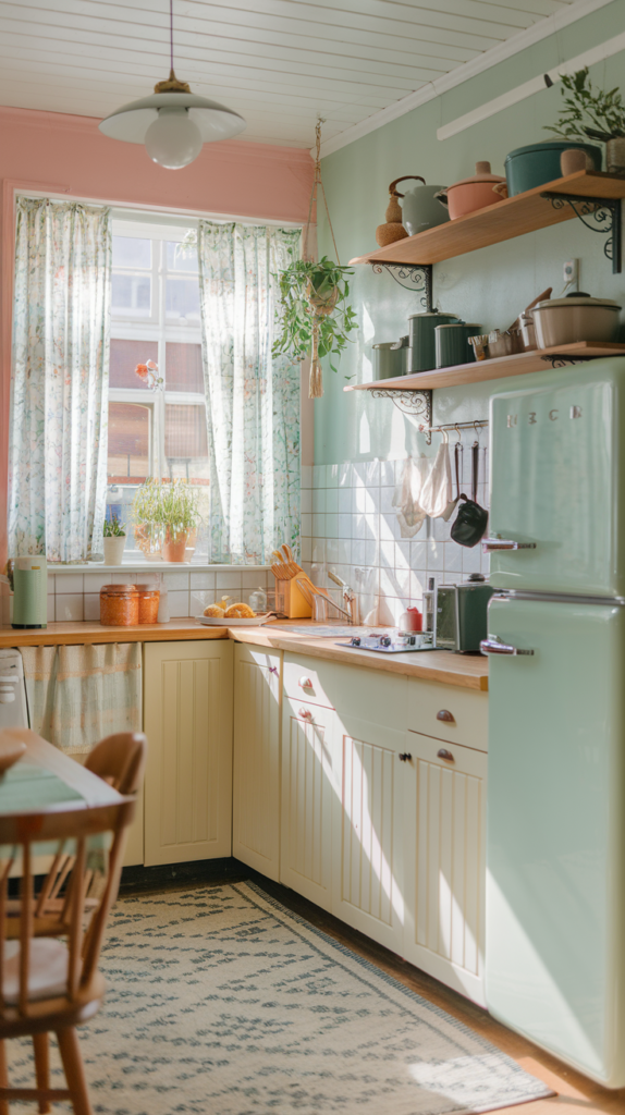 Cottagecore Kitchen Color Palette