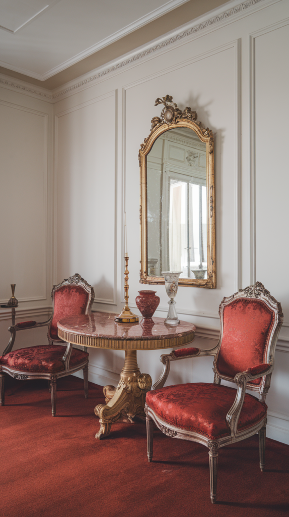 Louis XVI-Inspired Decor Living Room