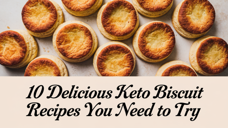 10 Delicious Keto Biscuit Recipes You Need to Try