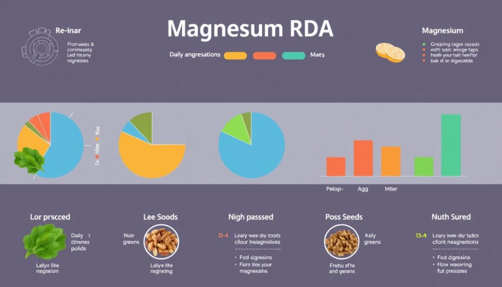 magnesium RDA chart