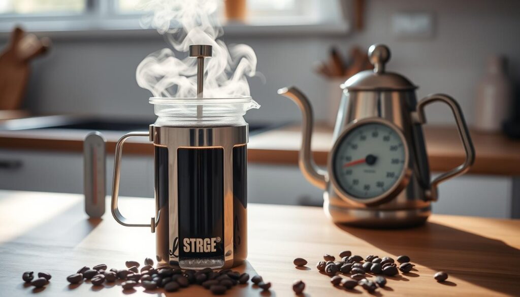 water temperature for brewing French press coffee