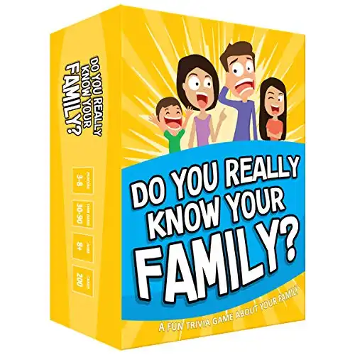 Do You Really Know Your Family? A Fun Family Game Filled with Conversation Starters and Challenges Great for Kids, Teens and Adults