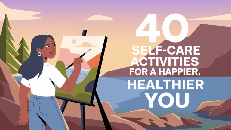 40 Self-Care Activities For A Happier, Healthier You