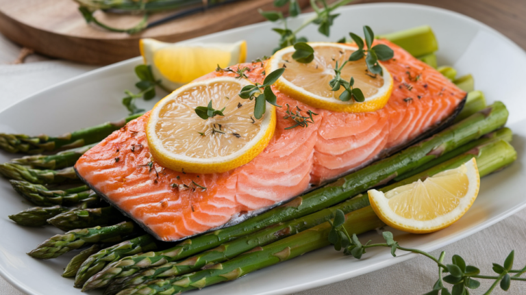 Lemon Herb Baked Salmon Recipe