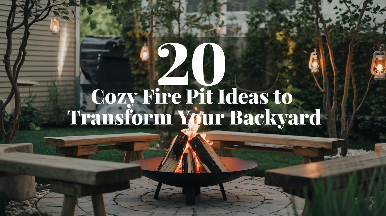 Cozy fire pit ideas