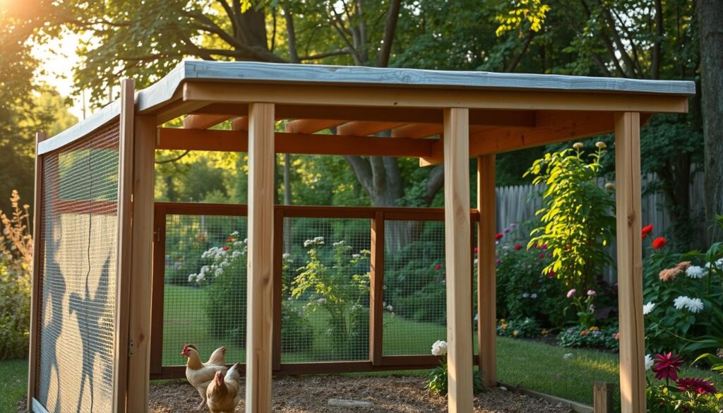 Building a sturdy chicken coop