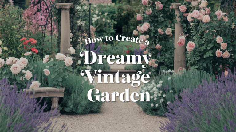How to Create a Dreamy Vintage Garden with These 20 Decor Ideas