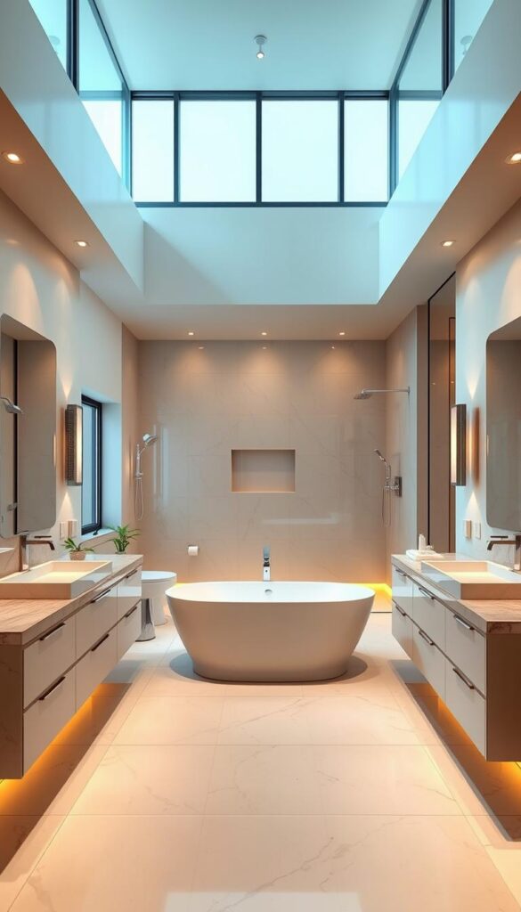 bathroom layout