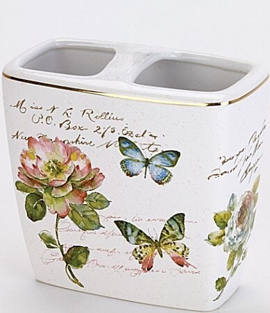 Butterfly Garden Toothbrush Holder