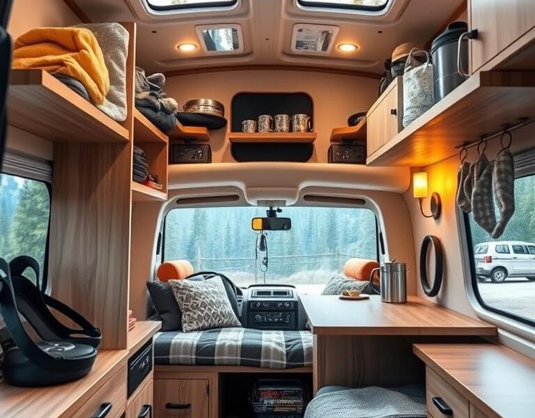 How to Organize Your Small Camper Interior Efficiently
