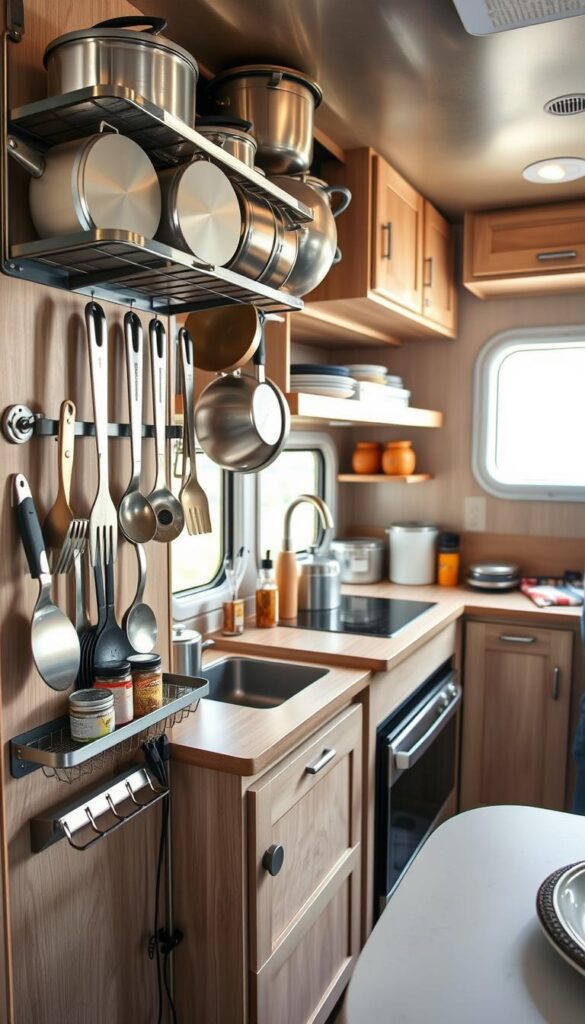 camper kitchen organization camper kitchen organization