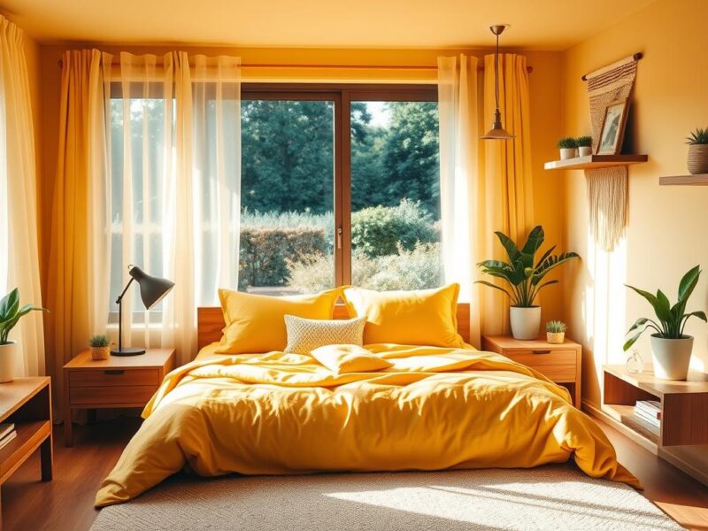 How to Style a Yellow Bedroom Without Overwhelming the Space