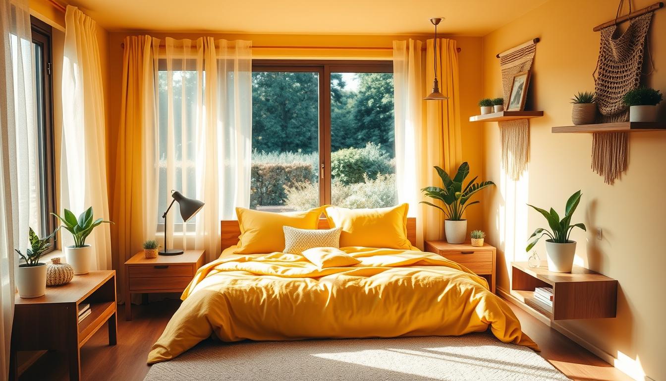 How to Style a Yellow Bedroom Without Overwhelming the Space